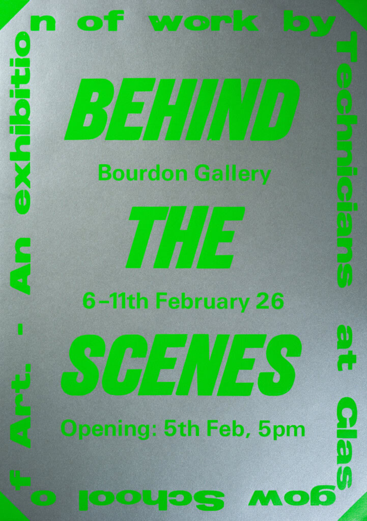 Behind the Scenes poster